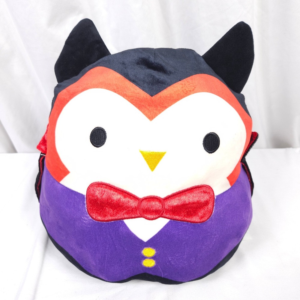 Squishmallows Wade Quill Flip-a-Mallows 12" Werewolf Owl Plush 2022